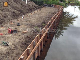 beschoeiing zetten Omgeving Hoekse Waard