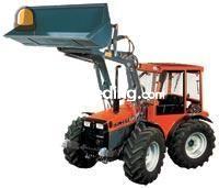 Holder smalspoortractor met voorlader