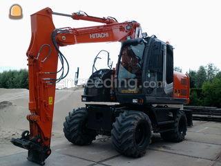 Hitachi Zaxis 140,triple ... Omgeving Purmerend