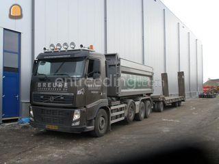 Vrachauto + dieplader Omgeving Roosendaal