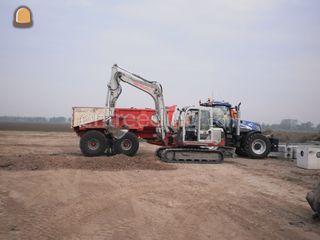 New Holland 7030 + gt 25 ... Omgeving Roosendaal