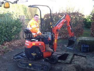 Kubota U10-3 Omgeving Roosendaal