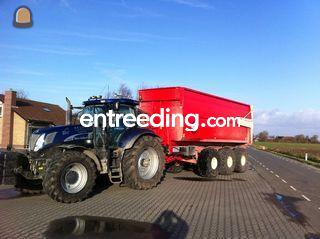 New Holland T7-270 + Beco... Omgeving Roosendaal