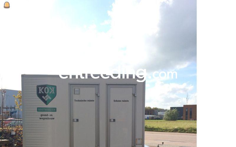 Asbestsaneringunit Barli-320 op zonne-ener