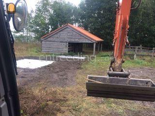 afbraakwerken en opbreken... Omgeving Genk