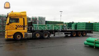 System trailer open Omgeving Terneuzen