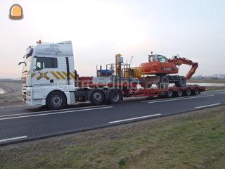 MAN 6x2 met 4-assige semi... Omgeving Terneuzen