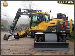 Volvo EW140D Omgeving Wijk bij Duurstede