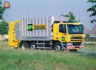DAF 75 CF huisvuilwagen Omgeving Wijk bij Duurstede