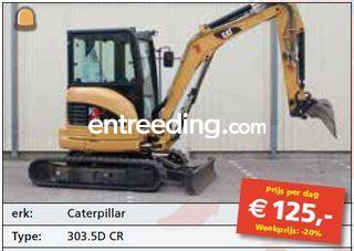 Cat 303.5 Omgeving Hilversum