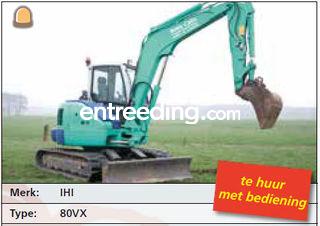 IHI 80VX Omgeving Hilversum