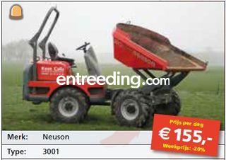 Neuson 3001 Omgeving Hilversum