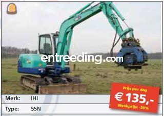 IHI 55N Omgeving Hilversum