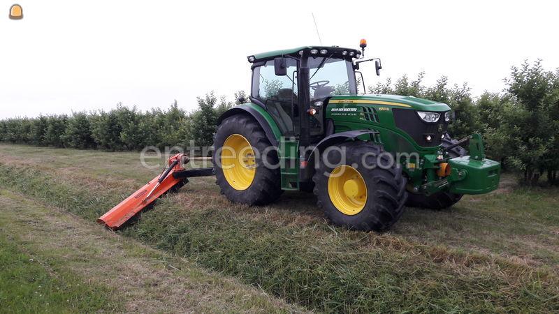 John Deere 6150R + klepelmaaier