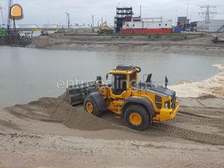 Volvo L110H Trimble GPS Omgeving De Drechtsteden