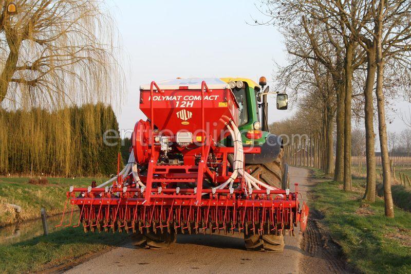 Tractor + kopeg en zaaimachine