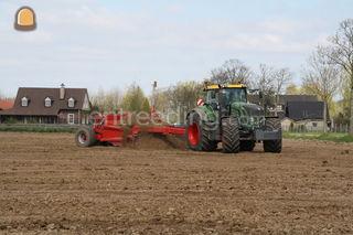 Tractor + kilver bord Omgeving Tiel