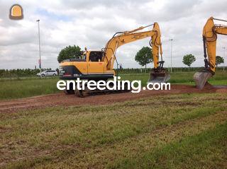 Hyundai robex 180LC-9 Omgeving Gent