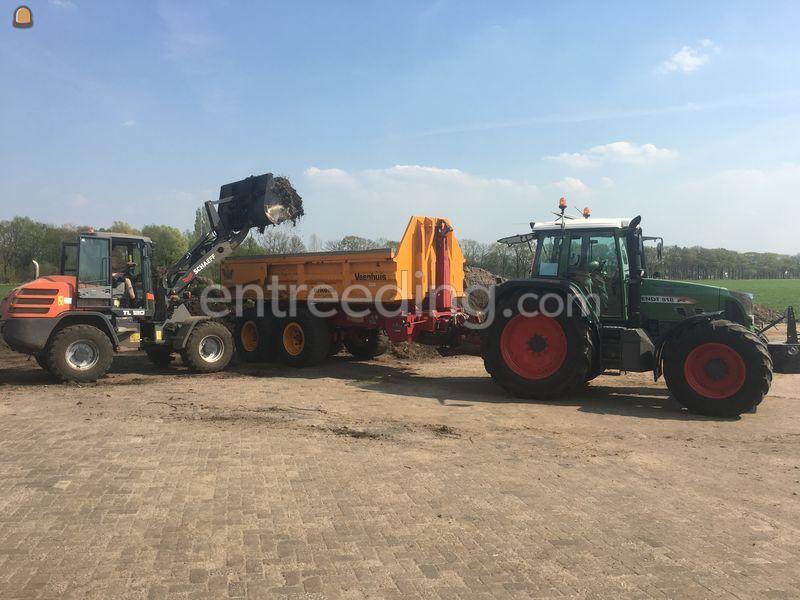 Fendt 818 + Veenhuis Haakarm