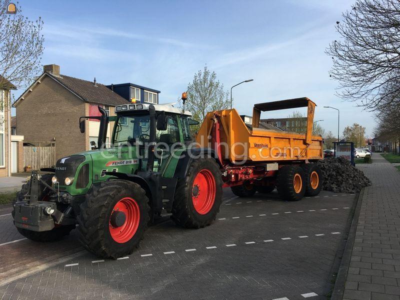 Fendt 818 + Veenhuis Haakarm