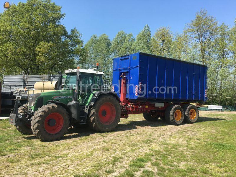 Fendt 818 + Veenhuis Haakarm