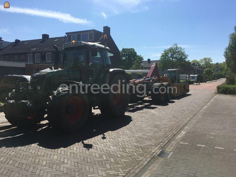 Fendt 818 + Veenhuis Haakarm