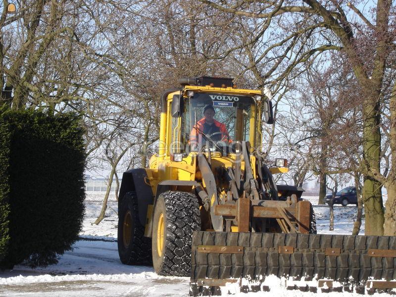 Volvo L60E sneeuwschuif