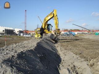 komatsu 210-8 Omgeving Gouda