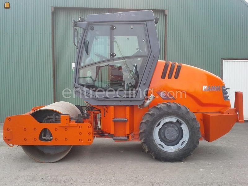 5,5 ton trilrolwals met cabine