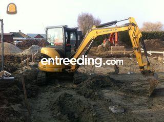 Cat 303.5c Omgeving Tholen