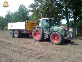 Fendt 820 met vgm Omgeving Tholen