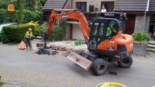 Doosan DX55W Omgeving Westland