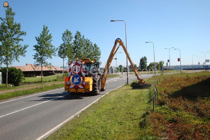 Fendt 818 + Herder MBK513LS + Klepelbak