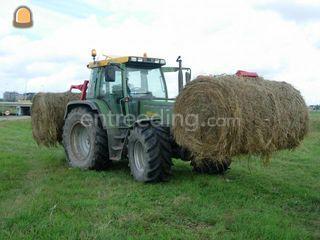 Fendt + Ronde balen klemm... Omgeving Den Haag