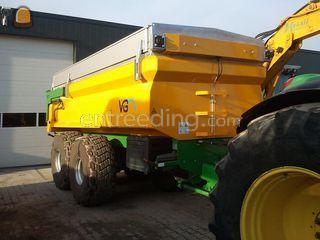 Trekker met VGM kipper Omgeving Den Haag