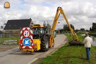 Fendt 818 + Herder MBK513... Omgeving Den Haag