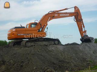 Doosan DX 255 lc Omgeving Lisse