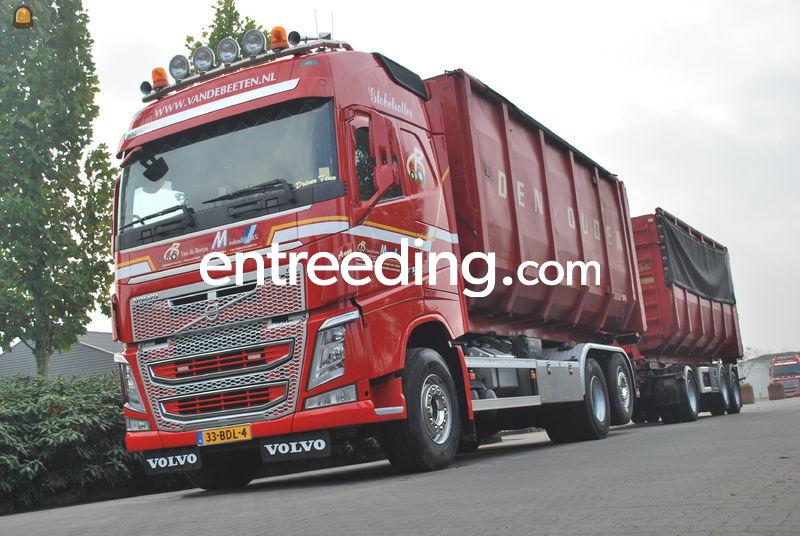 Volvo 6x2 containerwagen