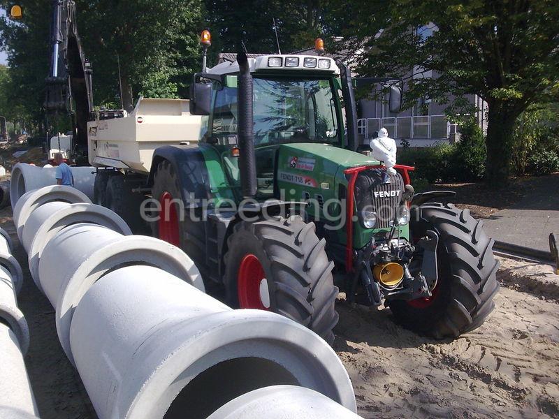 Fendt 718 Kiper / Grondfrees