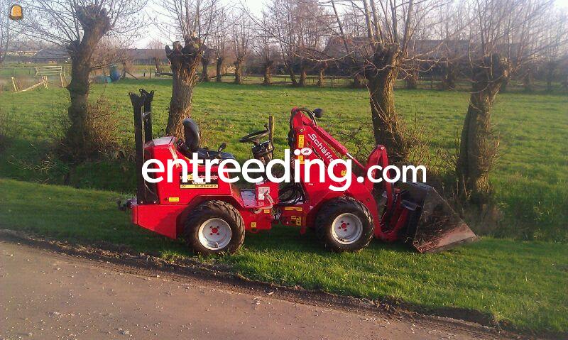 Mini-shovel 1.44 tot 2.77 ton