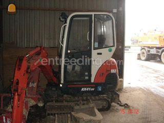 Kubota KX41 Omgeving Voorne-Putten