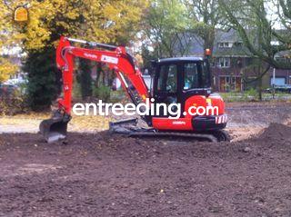 kubota kx 057-3+vast kant... Omgeving Kamerik