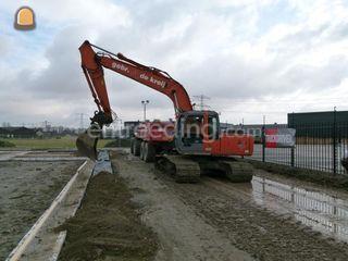 Hitachi Zaxis 180 LL Omgeving Sliedrecht