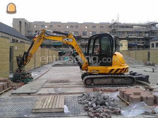 JCB 8065 Omgeving Alphen a/d Rijn