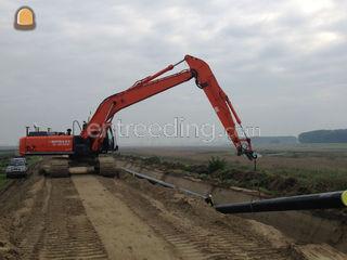 Zaxis 350LC-5 semie LR Omgeving Roosendaal