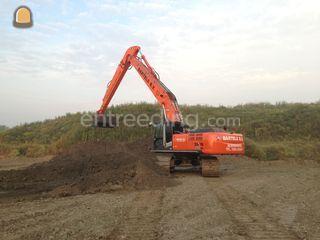 Hitachi 350 LC Long Reach Omgeving Roosendaal